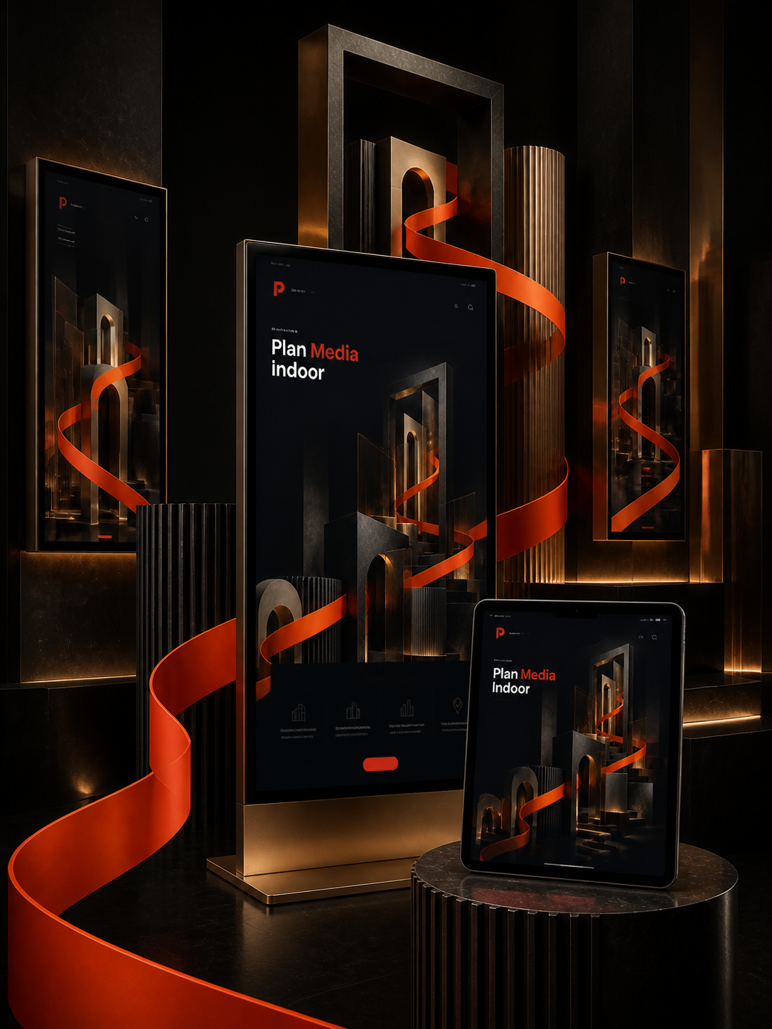 Experiência digital da Plan Media aplicada em dispositivos