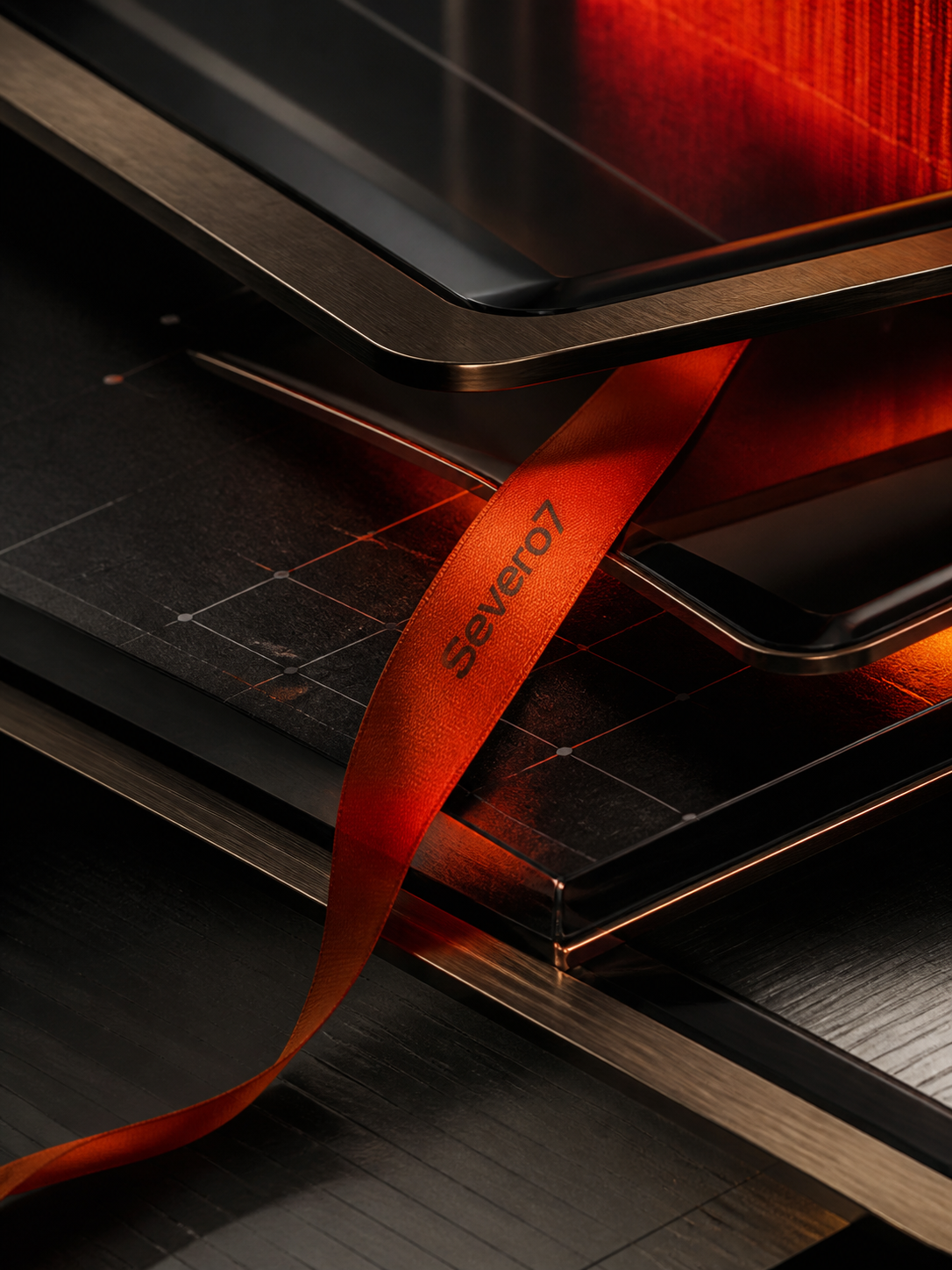 Detalhes materiais da identidade Plan Media Indoor