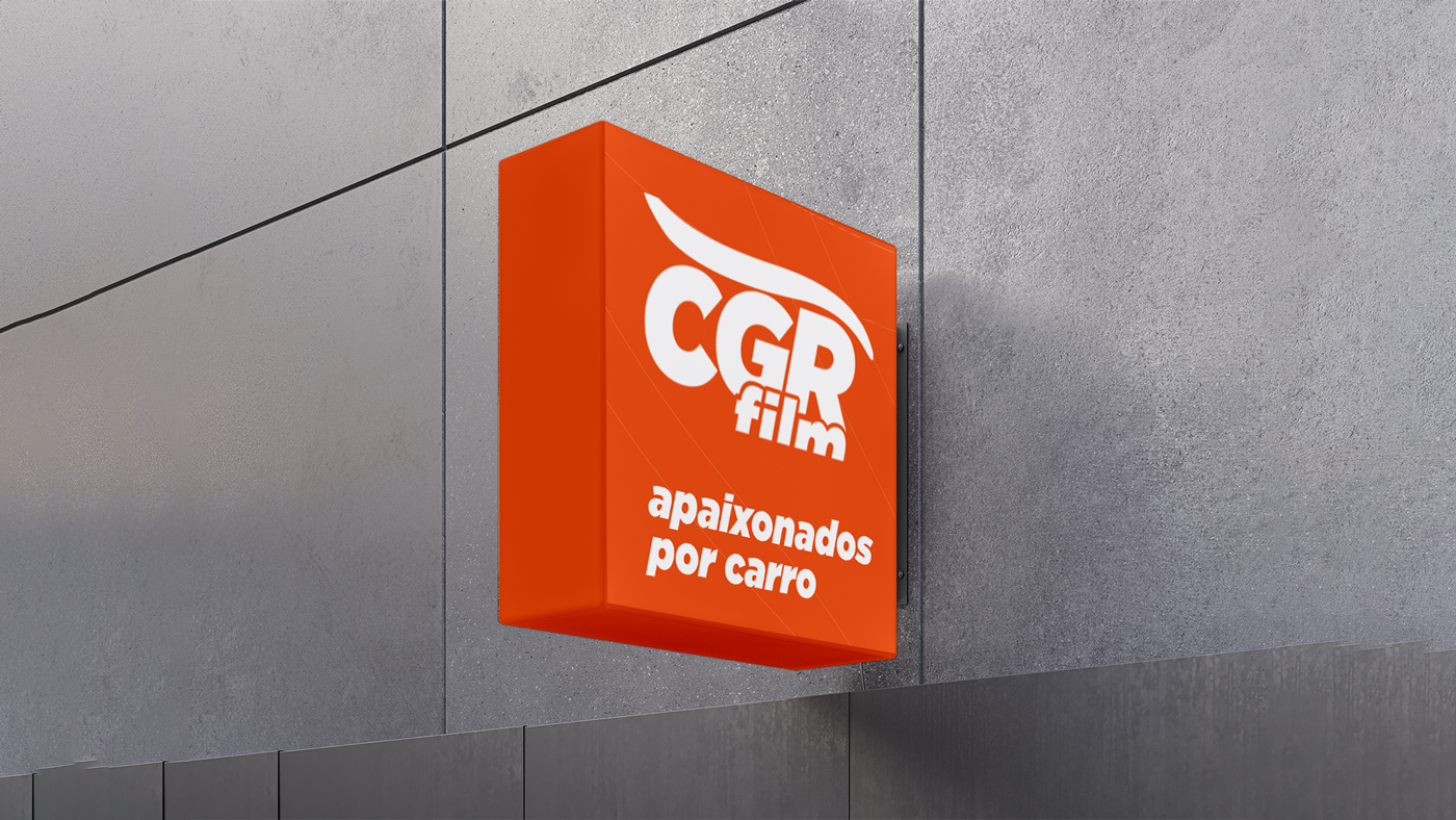 Fachada CGR Film com a mensagem apaixonados por carro