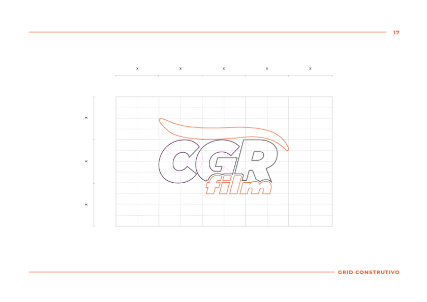 Grid construtivo da marca CGR Film