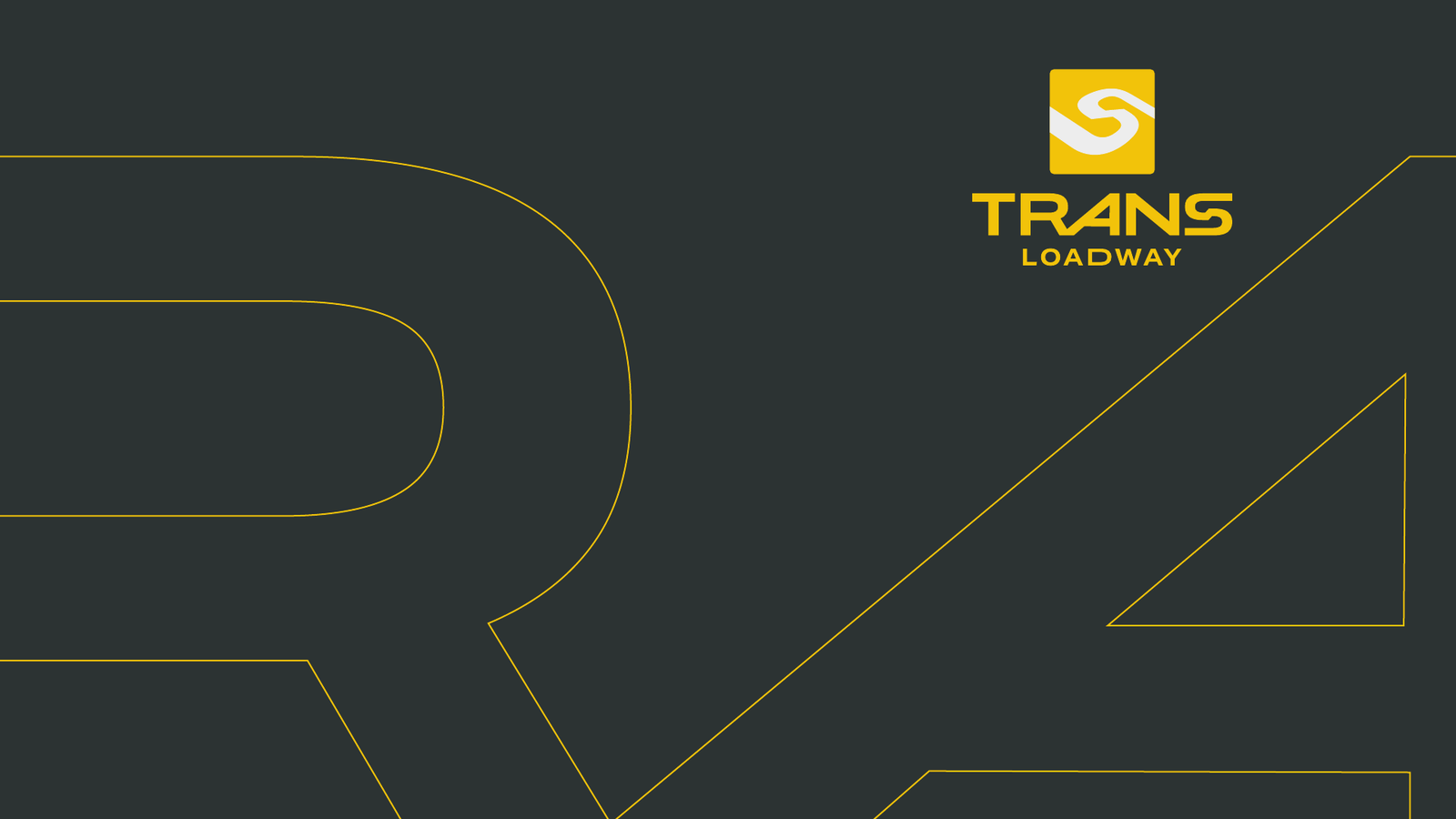 Prancha escura da identidade Trans Loadway
